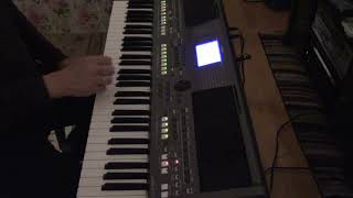 Sonata rhythmic pipe organ - Yamaha synth