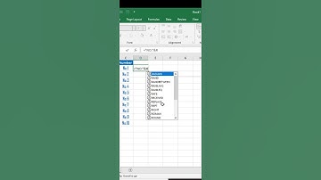 (WITHOUT SEQUENCE FUNCTION) how to create dynamic number list  in excel
