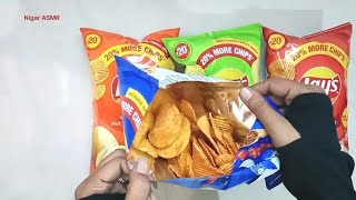 So Many Big Chips Asmr Super Satisfying Crunchy Eating Sounds
