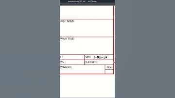 #autocadshorts 28 How to remove insert field