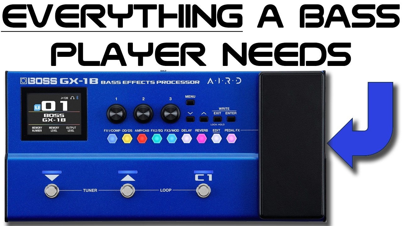 Boss GX-1B | Most Everything You Need To Know - YouTube