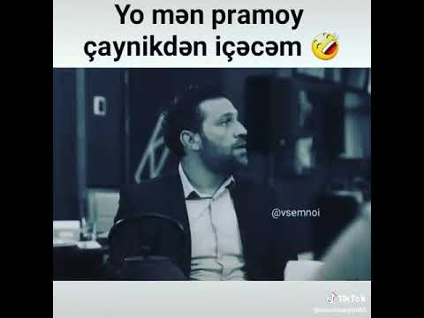 Yo mən pramoy çaynikdən içəcəm