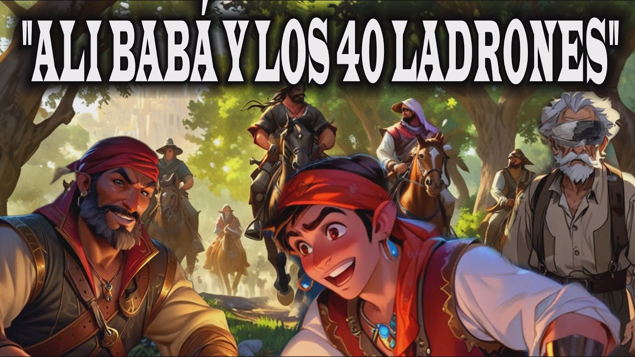 EL GRAN ALI BABA Y LOS 40 LADRONES / CUENTOS INFANTILES / CUENTOS PARA