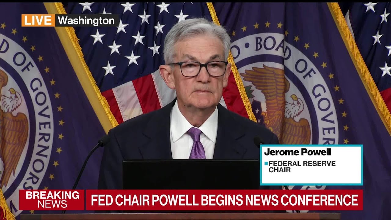 Read more about the article Fed Chair Powell: Inflation Is Too High Rates Are Held Steady – Bloomberg Television