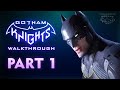 Gotham Knights Walkthrough - Part 1 - Intro [4K 60fps]