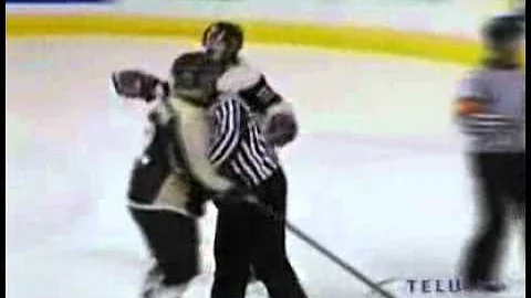 Jonathan Hazen Hit On Mikael Tam Mar 25, 2011