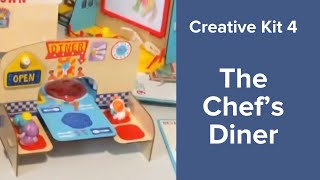 Crunch Labs Creative Kit #4 is a CHEF'S DINER! #markrober #crunchlabs 