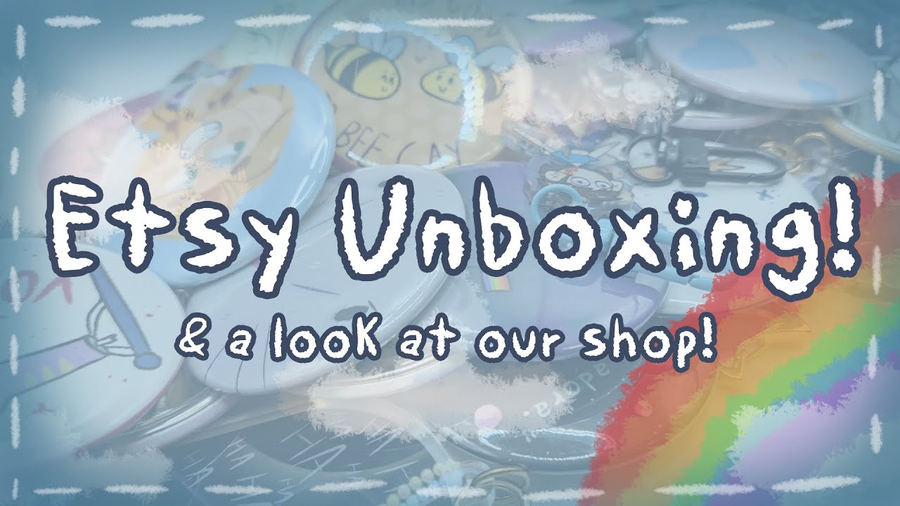Etsy Unboxing/Review! (plus... check out our Etsy shop!)