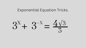 Exponential Equation Problem