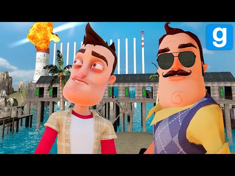 ИСПЫТАНИЯ И ЧЕЛЛЕНДЖИ ПРИВЕТ СОСЕДА!ИГРА HELLO NEIGHBOR В GARRY'S MOD!ГАРРИС МОД!GMOD!ШОУ ХРИПЛЫХ!