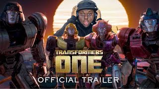 Transformers One Official Trailer | REACTION!!