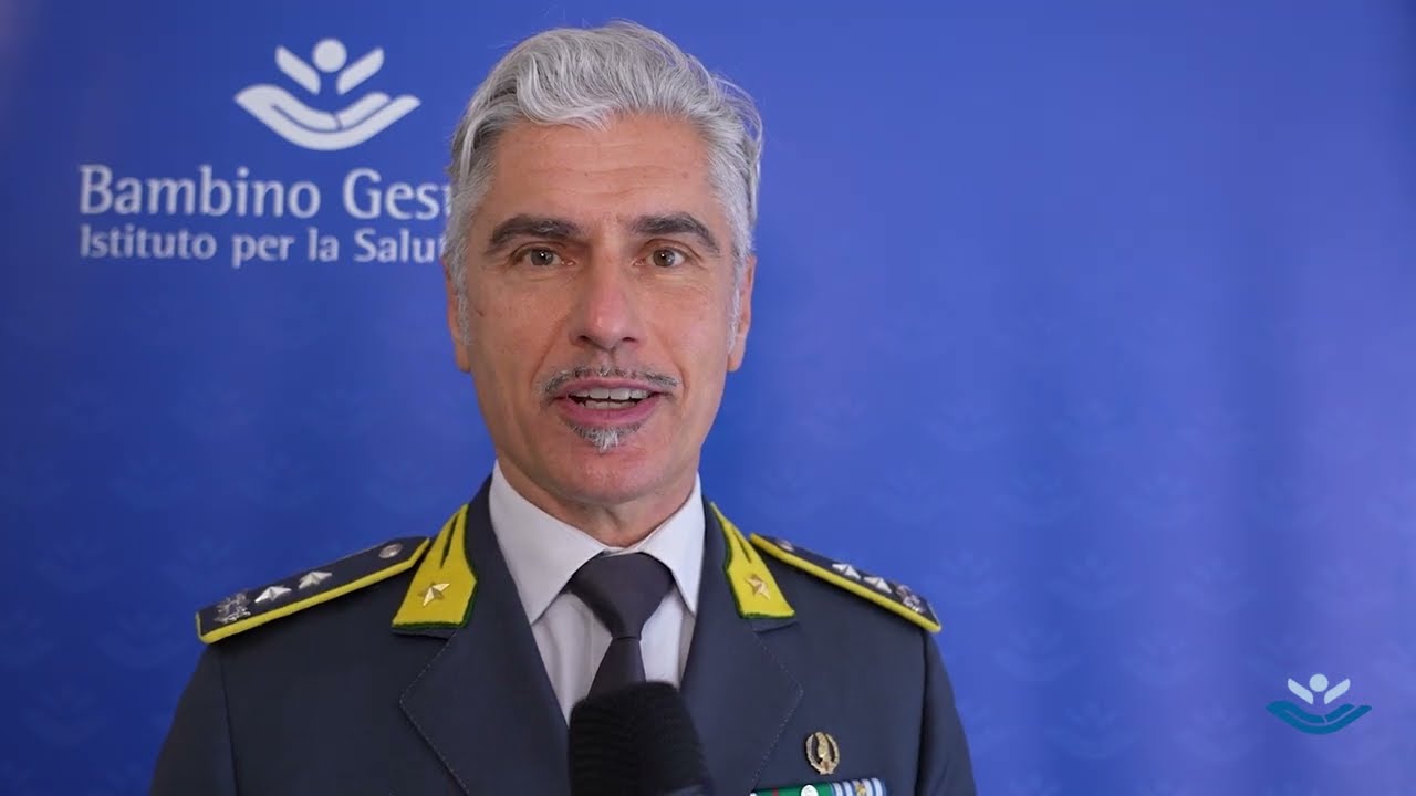 Centro di Cure palliative pediatriche, parla il comandante della Guardia di Finanza Virgilio Pomponi