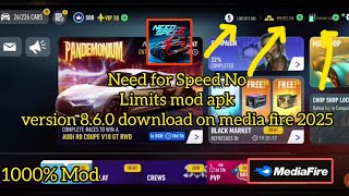 Need for Speed No Limits mod apk version 8.6.0 download on media fire 2025 screenshot 5