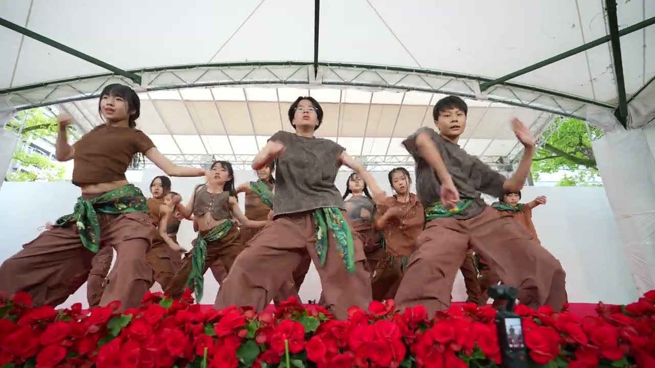 ⑤強化HIPHOP&JAZZ山口   KDSダンススクール  フラワーフェスティバル2025 【4K60P高画質】