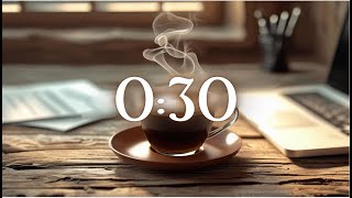 30 Second Coffee Break ☕ | Cozy Timer for Study or Chill Profile