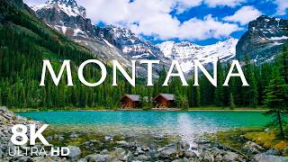 Montana 8K Ultra HD 🇺🇸 | Glacier National Park, Big Sky Country & Hidden Wonders Guide