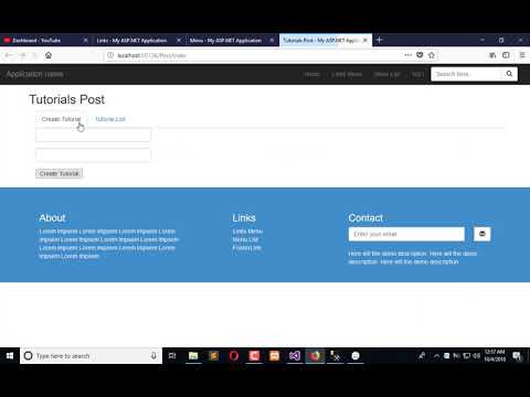 125 ASP .NET MVC - Create View and Add Form Fields Also Look SummerNote