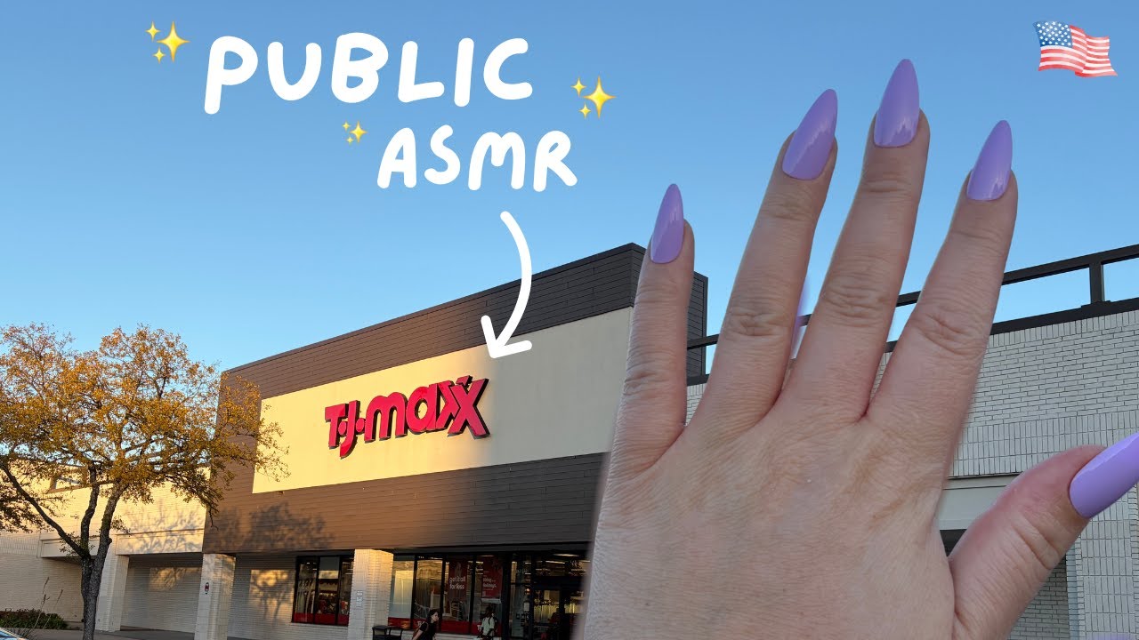 I do Public ASMR and You will Fall Asleep within 10 Minutes 🥰