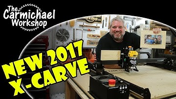 New Inventables X-Carve CNC Machine with Upgrades 2017