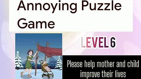 #annoying #puzzlegame #level6 #please help mother and child improve their lives #gameplay 