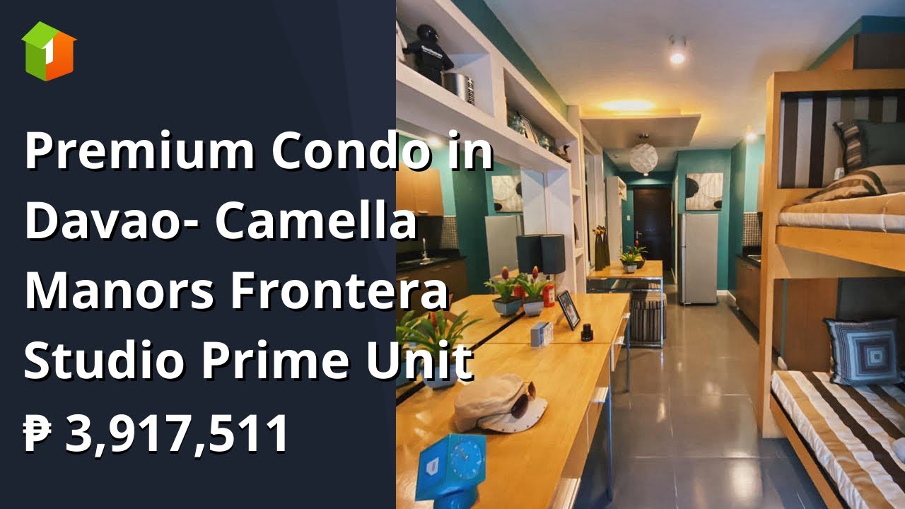 Premium Condo in Davao- Camella Manors Frontera Studio Prime Unit