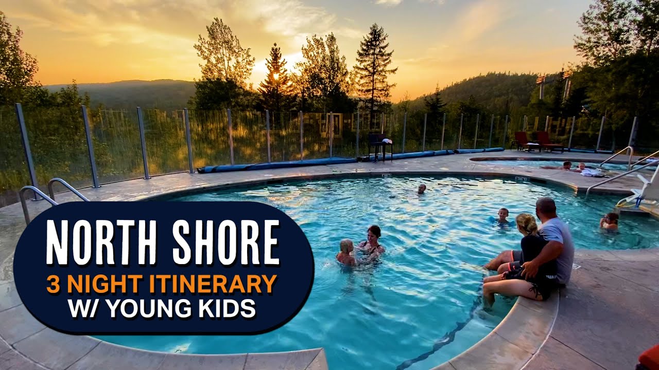North Shore Adventure ITINERARY w/ Young Kids | Duluth, Lake Superior & Lutsen Resort