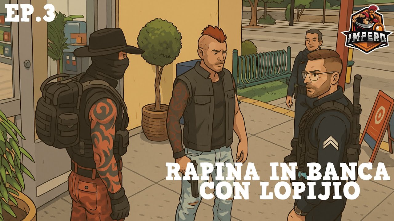 RAPINA IN BANCA CON LOPIJIO - IMPEROXI - IL DIARIO DI ORAZIO EP.3