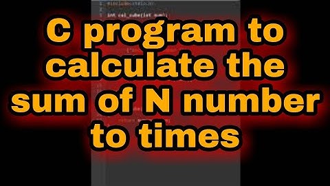 C program to calculate the sum of N times of number || #shorts #code #coding #coder #reels