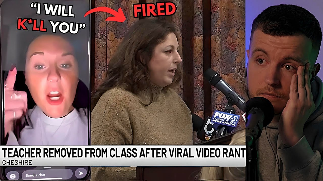 School Teacher FIRED After Posting Video Threatening To Attack Trump