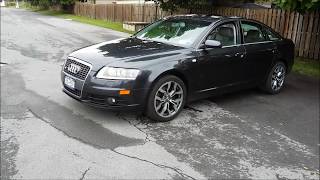 Audi A6 3.2 S Line (2008) Walkaround, Review, & Exhaust clip