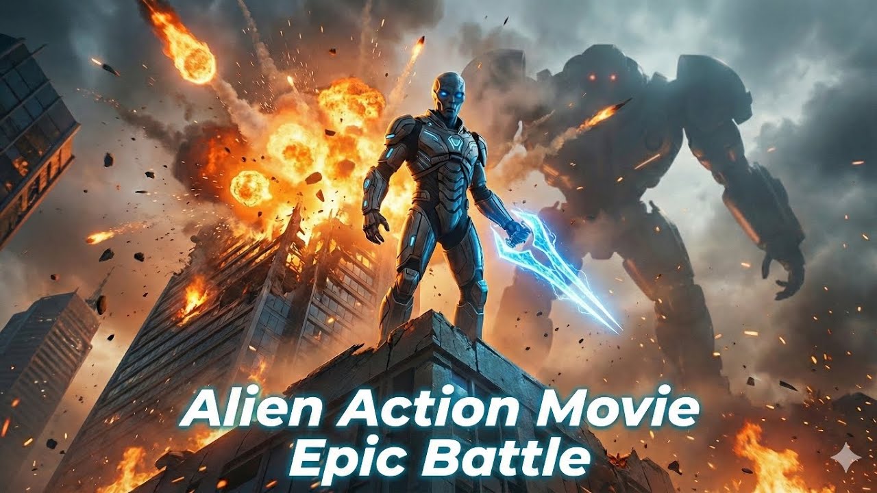 Epic Alien Action Movie | Robots Attack Earth | Short Film