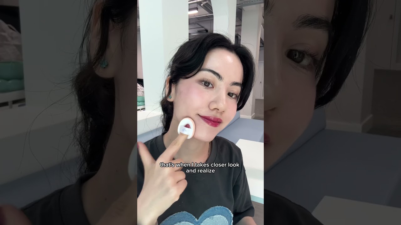 Why have a mini puff when you can use a MASSIVE one