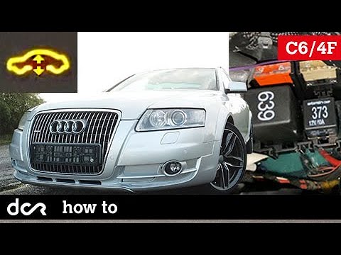 Replace AC pressure sensor Audi A6 C6 (2004-2011) 