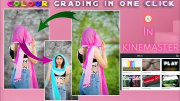 1 Click Video Color Change || Kinemaster Video Editing || Colour Grading Video Editing in Kinemaster