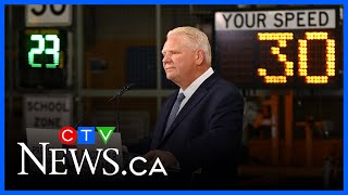 Toronto councillors denounce Ford’s speed camera ban, says it could ‘cost human lives’
