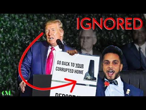 Trump BLATANTLY IGNORES Heckler for 38 Intense Seconds! | Social Coach Analyzes