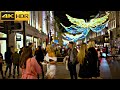 🎄World's Biggest Christmas Lights in 2021🎅🏻London West End Walk🎆Super Busy Weekend [4K HDR]