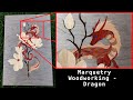 Diy marquetry woodworking  dragon