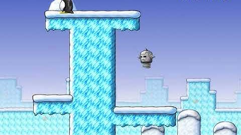 SuperTux 0.1.3 A Path in the Clouds reverse