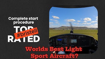 Complete start procedure Bristell NG5, Rotax 912 ULS