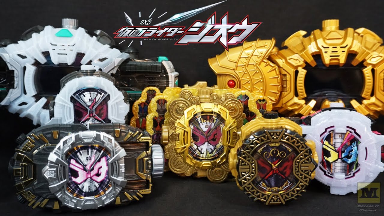 DX ZIKU DRIVER : KAMEN RIDER ZI-O Forms (Zi-O Ridewatches) Comparison ! 仮面ライダージオウ