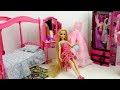 Barbie Bedroom Disney Princess Rapunzel Doll Bedroom  روبانزل غرفة نوم باربى