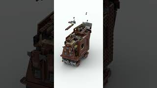 Lego Star Wars - Sandcrawler 75220 Build Animation