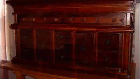 The Bear Clan Chest - "Secret Compartments" and Wooden Lock System