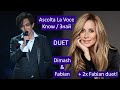 Знай / Ascolta la Voce - Димаш и Лара Фабиан "виртуальный дуэт" [Dimash Kudaibergen & Lara Fabian]