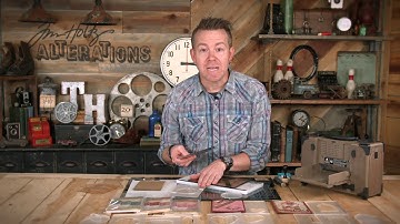 How to Use Embossing Diffuser™ Sets with Tim Holtz - Sizzix