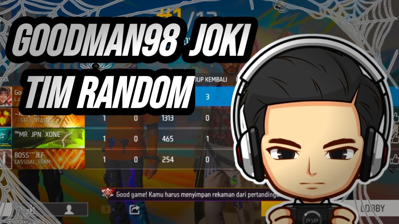Tim Random Goodman joki tim random!!! - YouTube