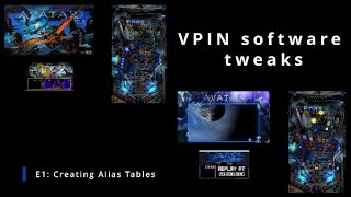 VPIN software tweaks: E1 Creating Alias tables screenshot 1