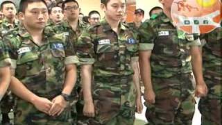 【我們都很有壓力 中字】陸軍訓練所發布的SJ金希澈的特別的中秋