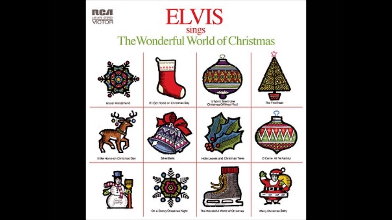 elvis presley if i get home on christmas day alternate elvis sings the wonderful world of christmas